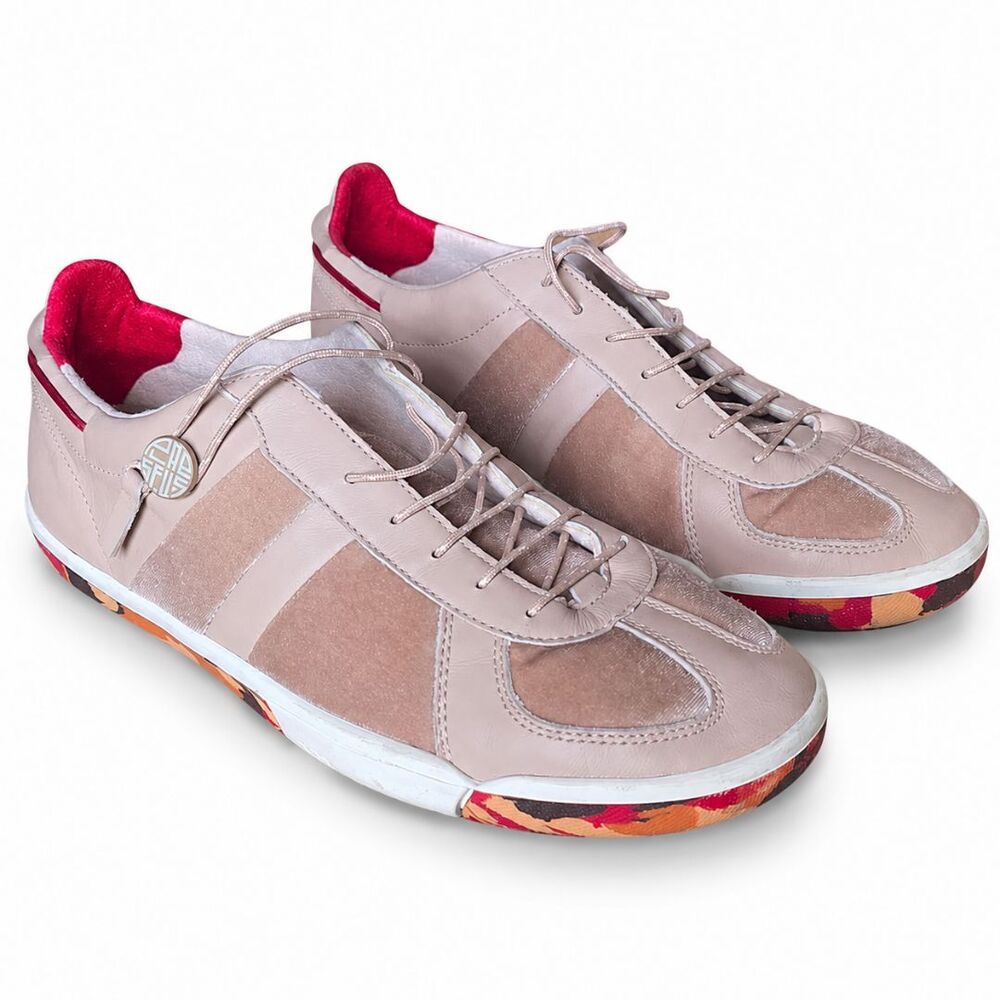 Plae Butler Leather Sneakers Turtledove Colorway US 9.5M NWOT Dusty Rose Pink